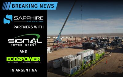 Sapphire Parnters with Eco2Power and Signal Power Group in Argentina